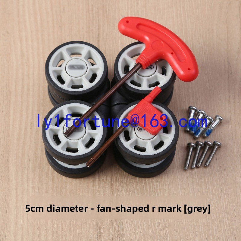 Silent Replacement Luggage Wheels - Suitable for luggage wheel repair accessories,
