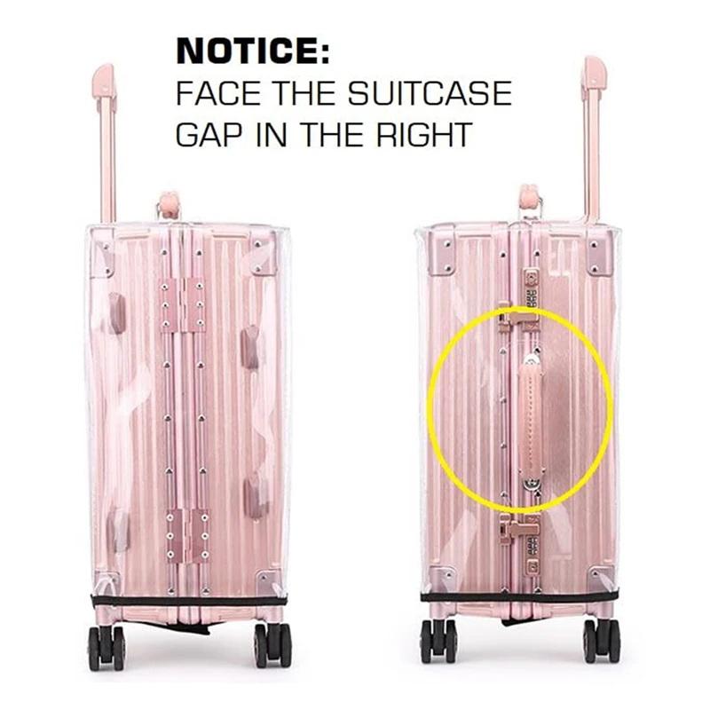 1Pc Clear PVC Suitcase Protect - Luggage Protective Cover Transparent review and price