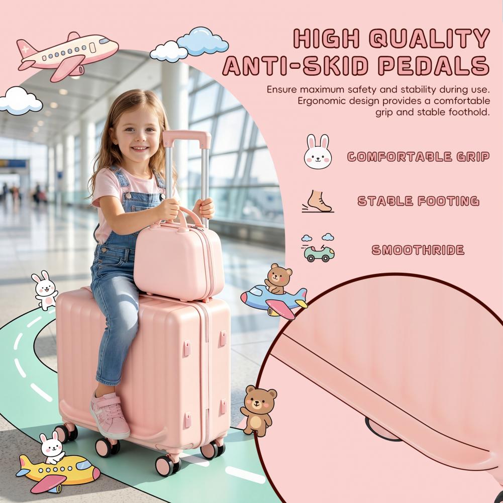 20 Inch Kids Ride-On Luggage F - Kids Ride On Suitcase Scooter review and price