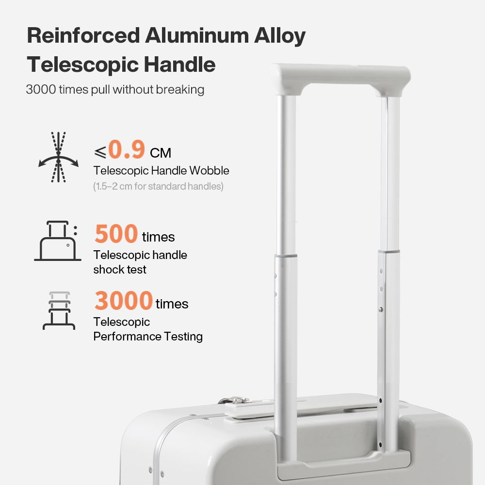 Mixi 14 Inch Underseat PC Hard - Aluminum Frame Carry On Luggage review and price