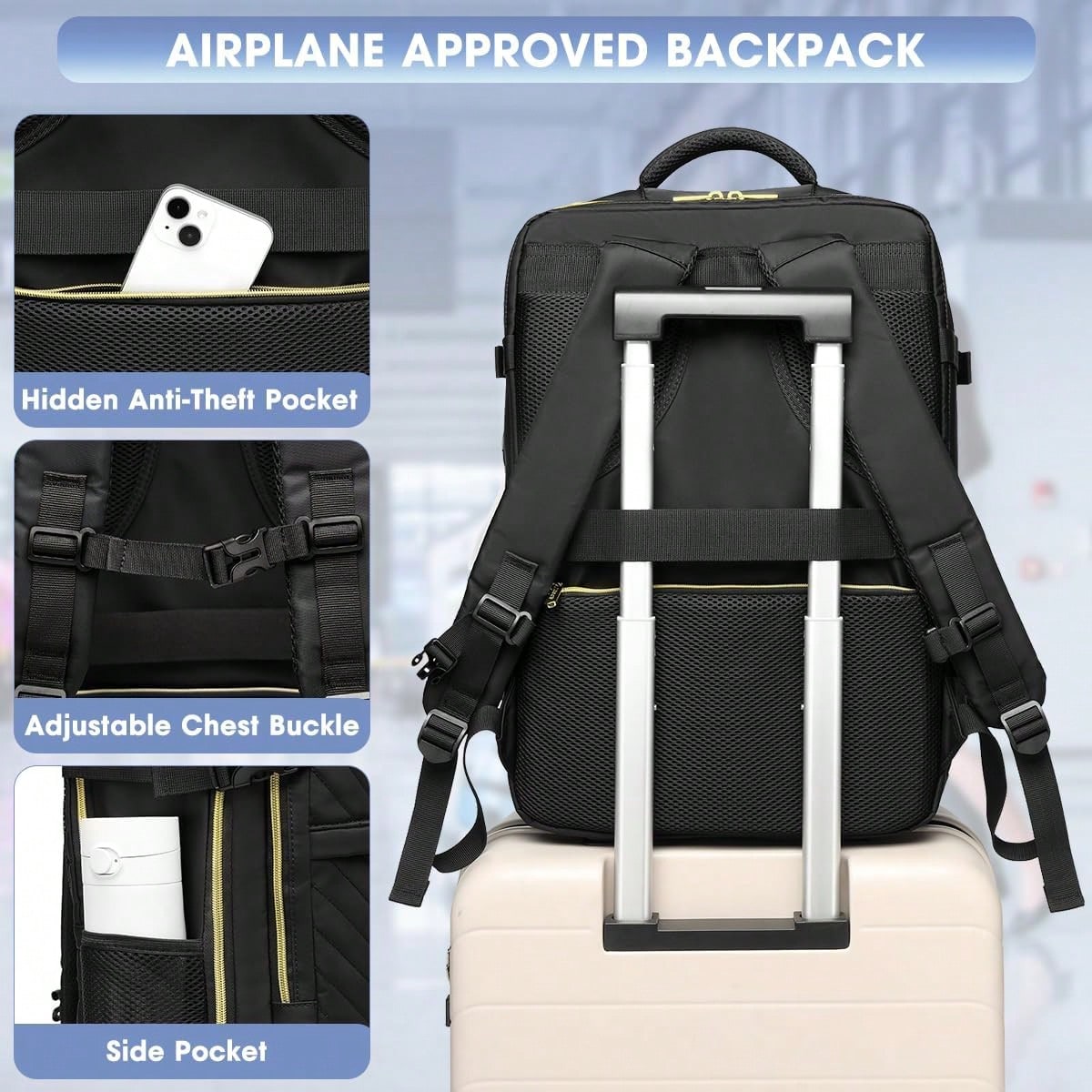 Large Carry On Travel Backpack - Luggage review and price