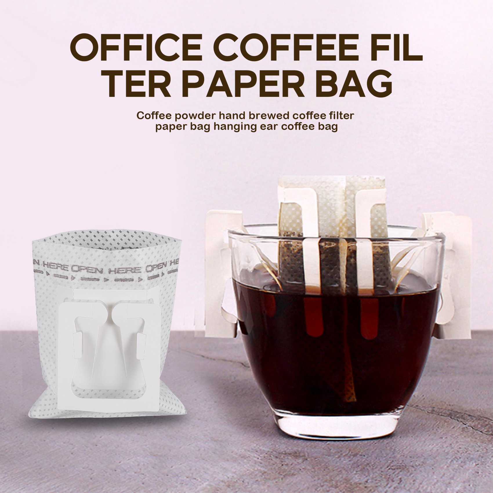 50Pcs / Pack Drip Coffee Filte - Travel Bags review and price