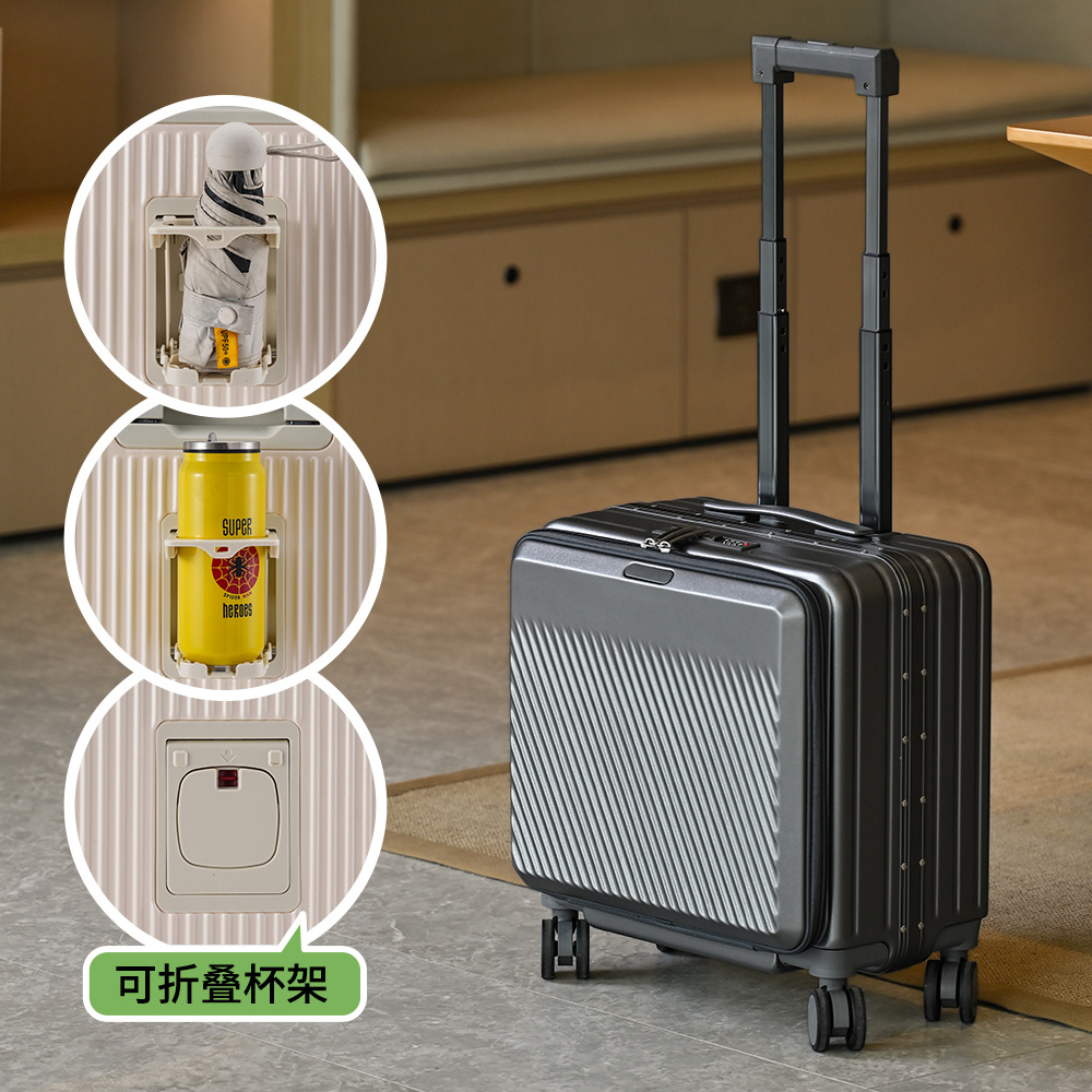18 Front Opening Carry On Suit - Aluminum Frame Carry On Luggage review and price