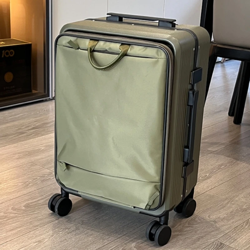 2-in-1 Suitcase Detachable Bac - Aluminum Frame Carry On Luggage review and price