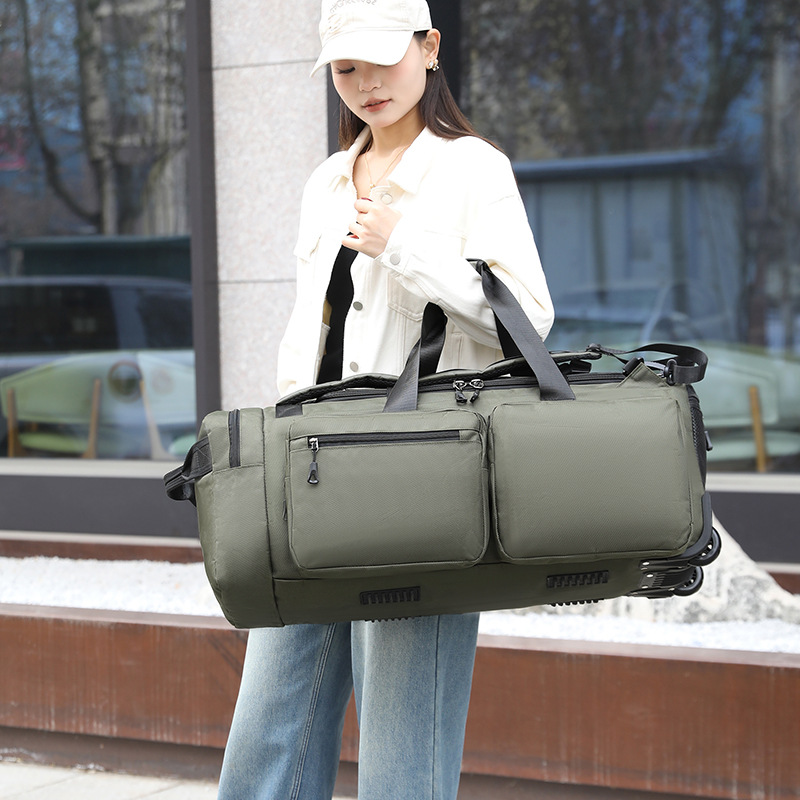 New Oxford Cloth Travel Bag Fo - Foldable Rolling Luggage Bag review and price