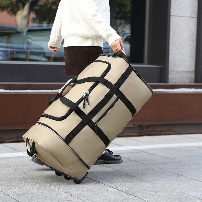 Tug Bag Large Capacity Luggage - Foldable Rolling Luggage Bag review and price