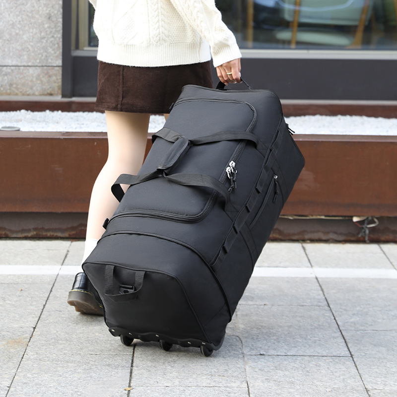 Tug Bag Large Capacity Luggage - Foldable Rolling Luggage Bag review and price