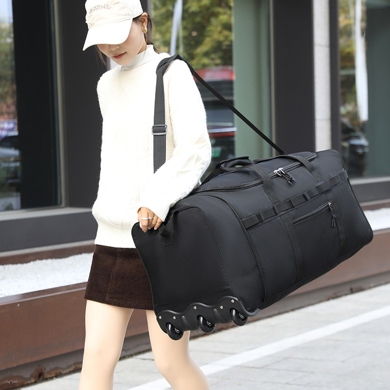 Tug Bag Large Capacity Luggage - Foldable Rolling Luggage Bag review and price