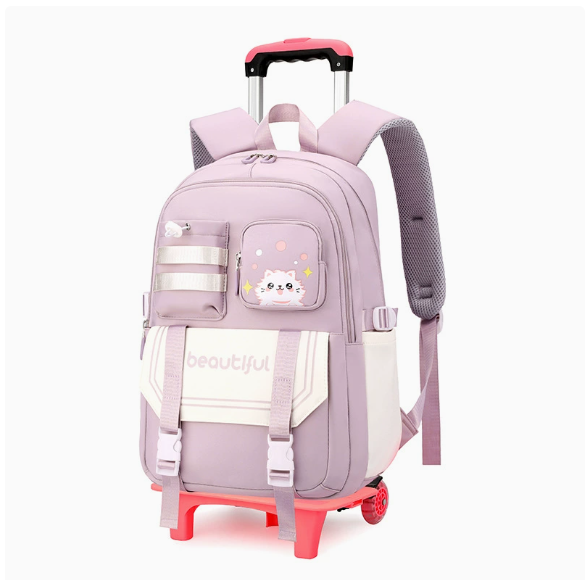 kids School Rolling backpack F - Foldable Rolling Luggage Bag review and price