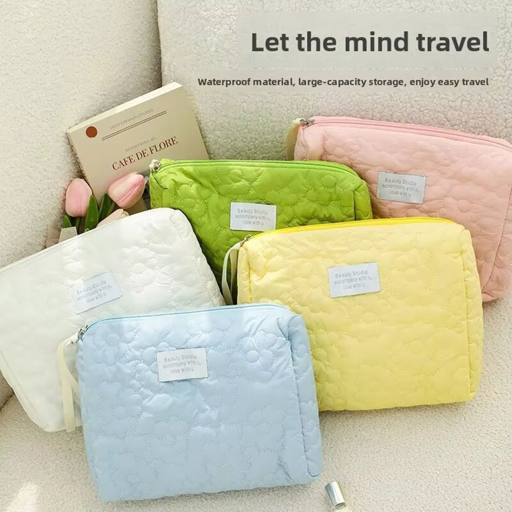 New Flower Pattern Women Makeu - Cosmetic Bags review and price