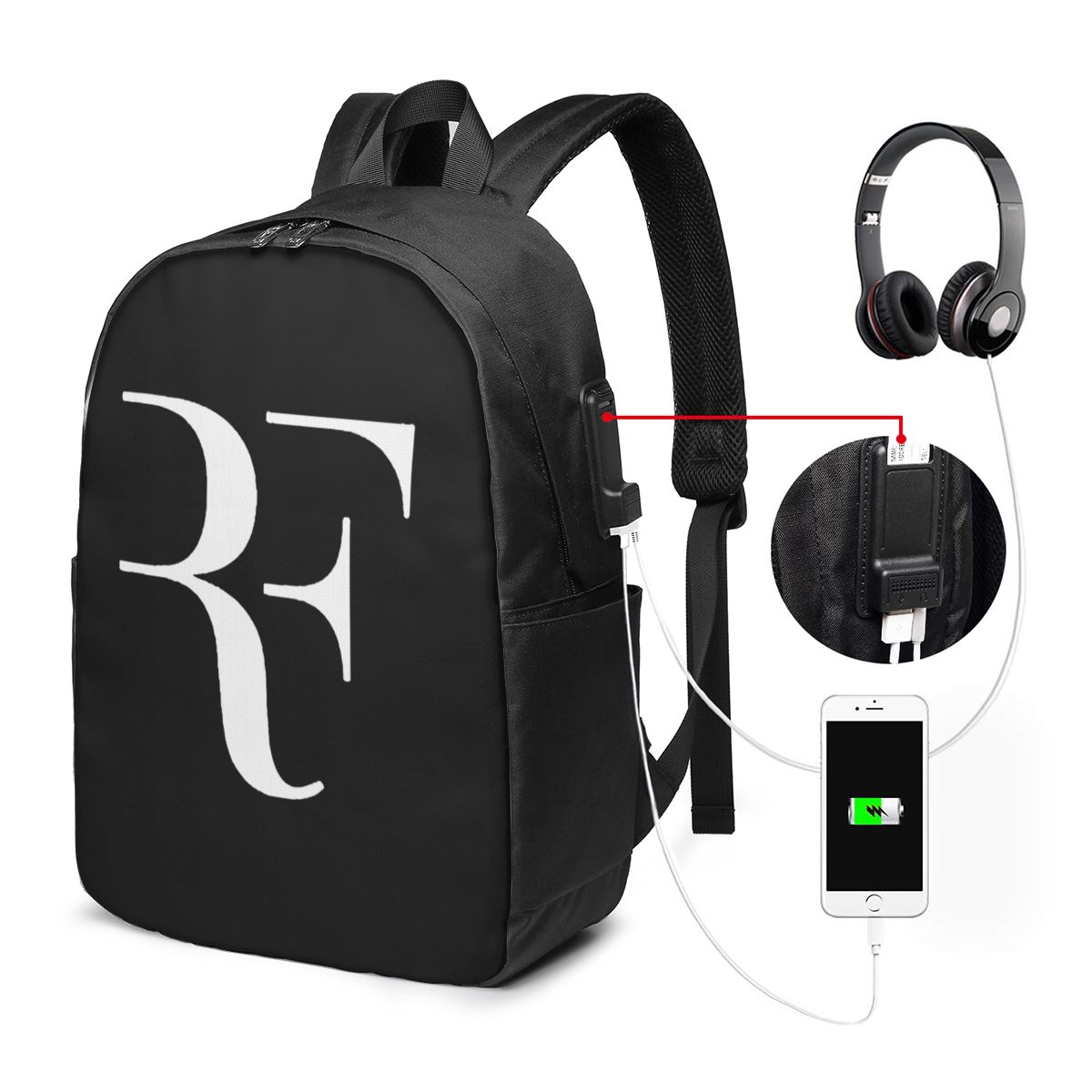 Roger Federer Backpack Travel  - Travel Bags review and price