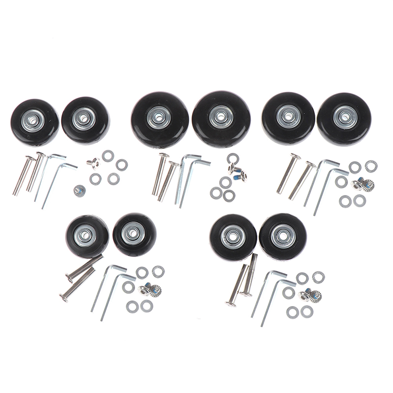 1Set OD 40-54mm Suitcase Parts - Silent Replacement Luggage Wheels review and price