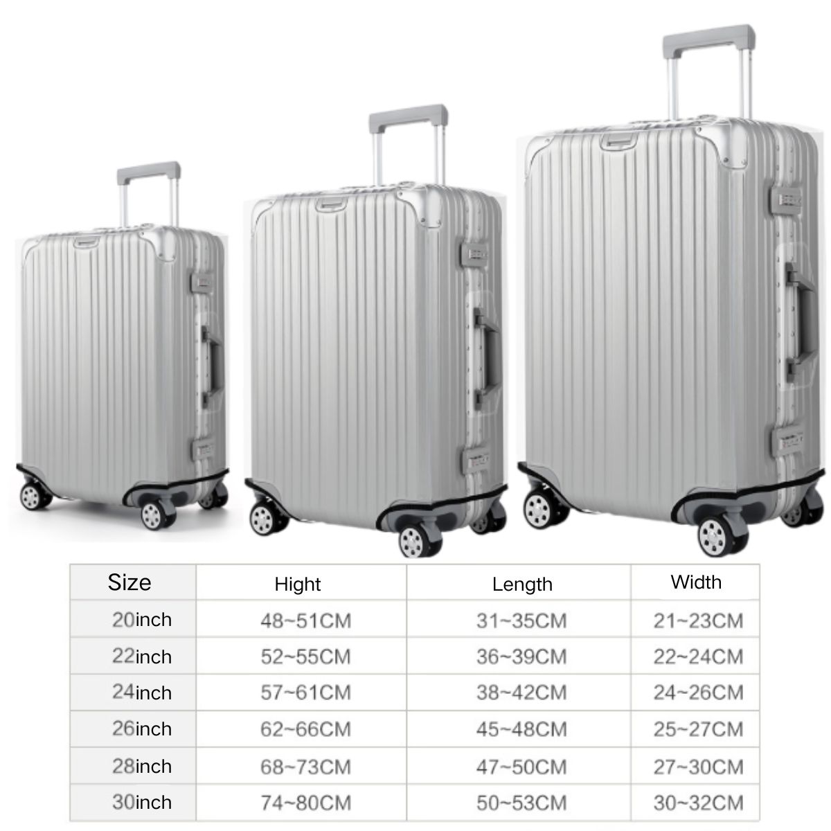 Thicken Clear Luggage Cover Pr - Waterproof Suitcase Cover Protector review and price