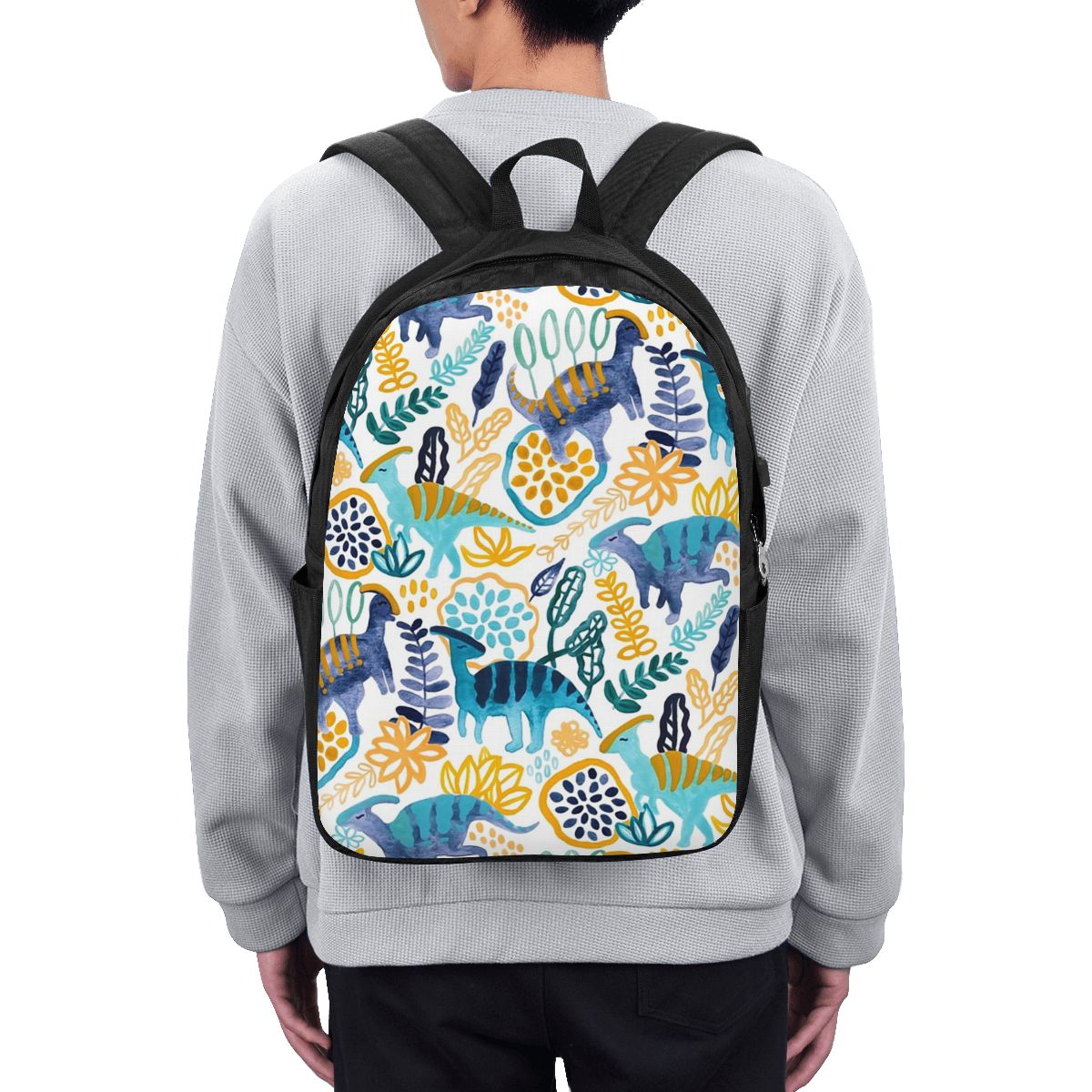 Gouache Parasaurolophuses Back - Travel Bags review and price