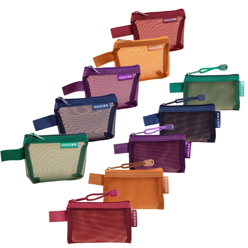 Portable Mesh Fabric Travel Gr - Cosmetic Bags review and price