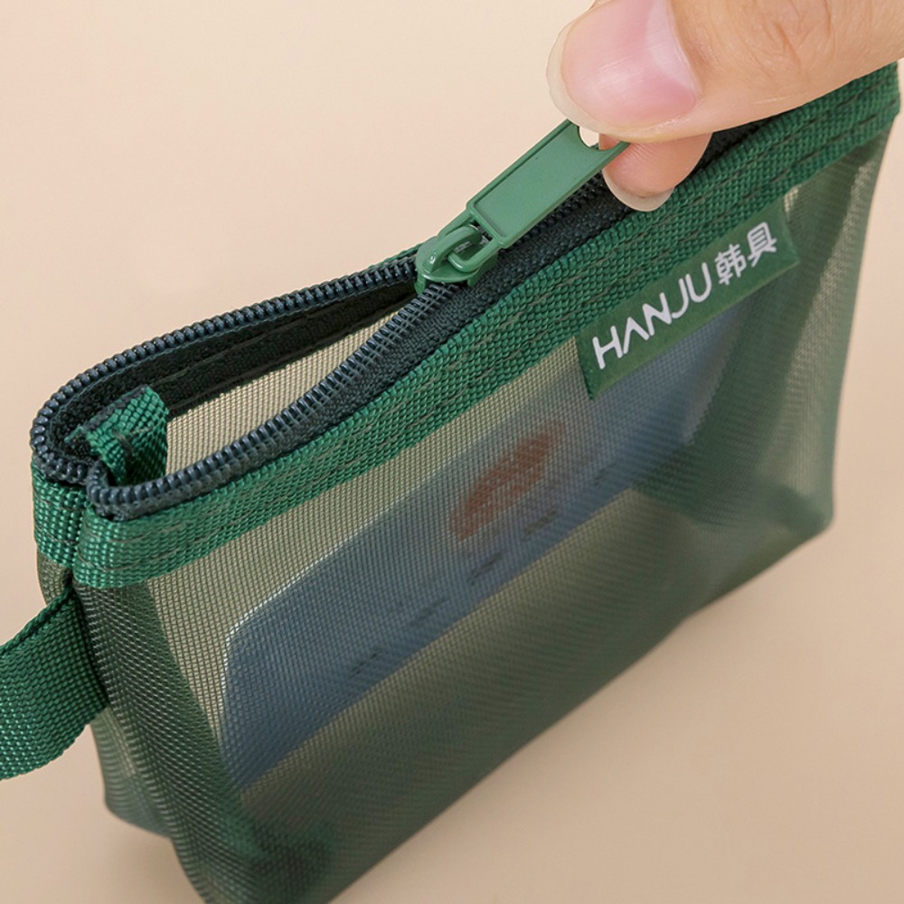 Portable Mesh Fabric Travel Gr - Cosmetic Bags review and price